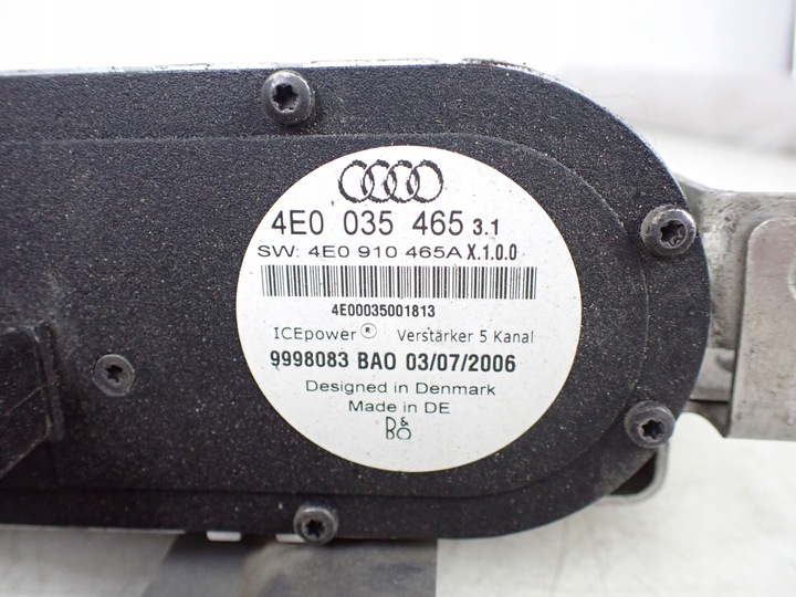 фото №8, Усилитель bang olufsen audi s8 d3 5.2 fsi 4e0035465