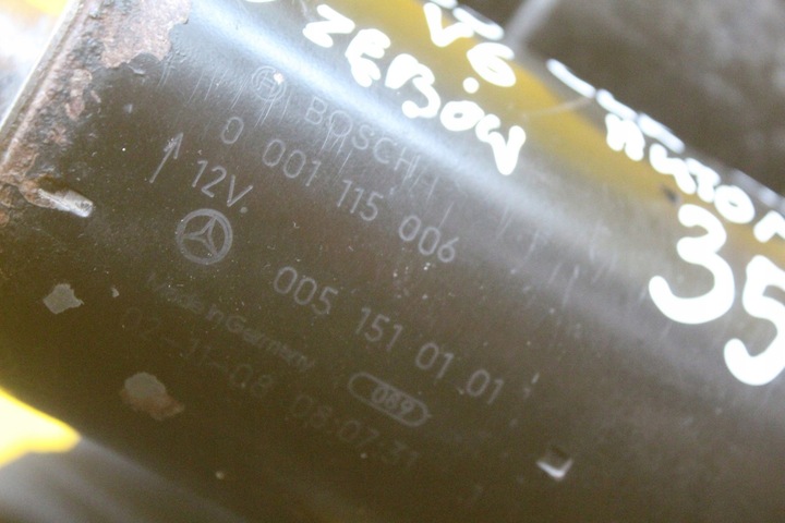 фото №7, Стартер 10 зубів mercedes w209 w203 clk 3.2 0001115006 0051510101