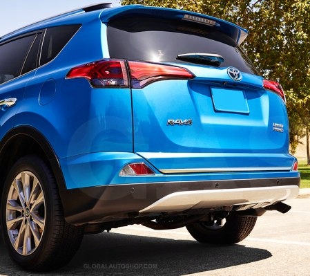 фото №12, Toyota rav4 iv fl молдинг хром na крышка багажника хромированная