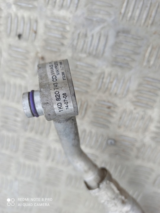 фото №5, Шланг шланг кондиционера skoda superb ii 2 1k0820743cd