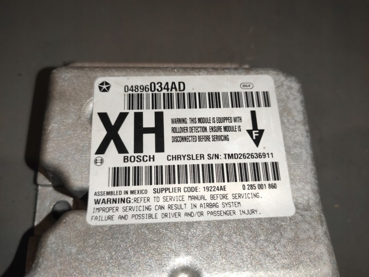 фото №9, Jeep commander xk xh блок керування  датчик модуль подушка  подушок оригінал