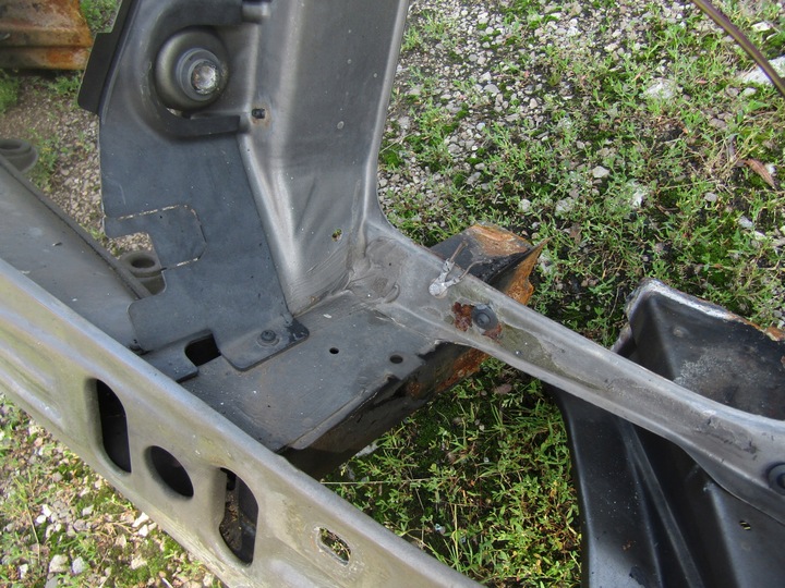 фото №8, 10 mercedes w124 pas переднє балка підсилювач лобове лонжерони