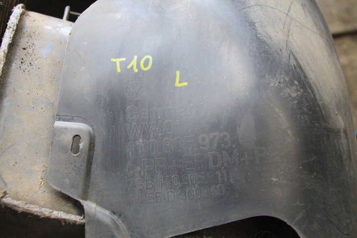 фото №6, Подкрылок перед vw touran i левая 1t0805974 1t0805973