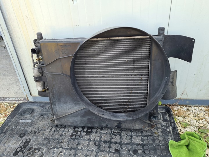 фото №10, Радіатор вентилятори mercedes ml w163 3.2b