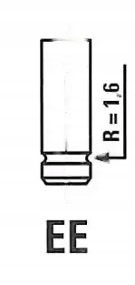 FRECCIA R6380/SCR SOUPAPE ADMISSION r6380