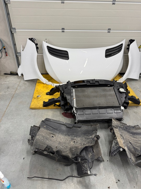 фото №10, Перед комплектний sprinter 907 910 2.2 капот бампер pas лампи pas радіатор