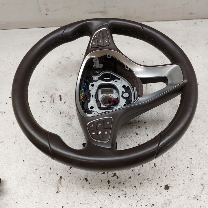 фото №9, Mercedes benz w212 w218 рестайлінг кермо шкіряний a0024606403