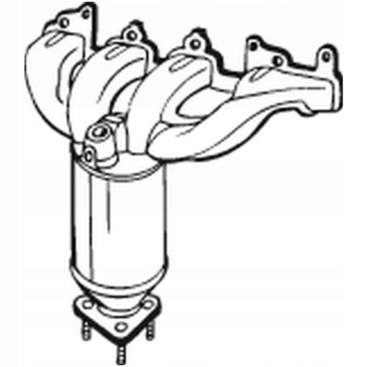 фото №1, Катализатор opel signum vectra c 02-08 2.2