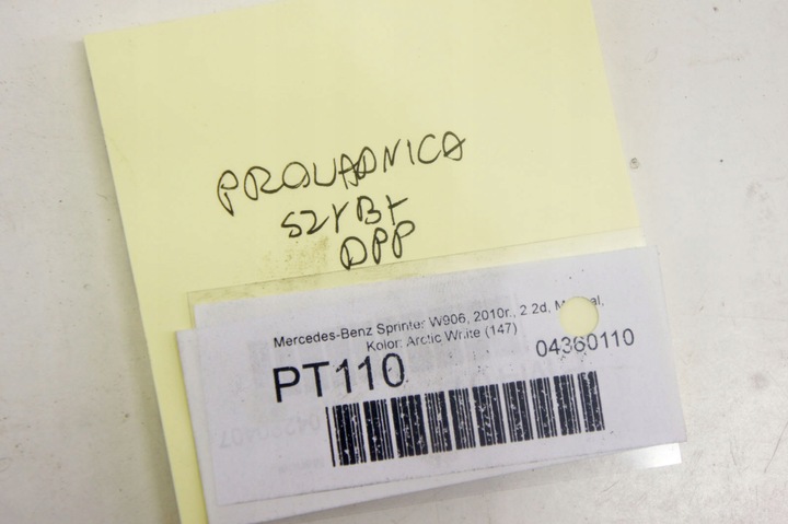 фото №5, Pt110 mercedes sprinter w906 механизм стёкла правые перед