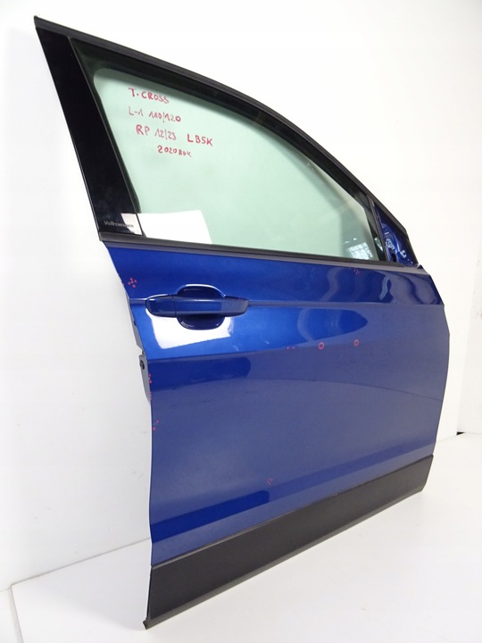 фото №3, Vw t-cross дверь правые перед передние lb5k 2020 год