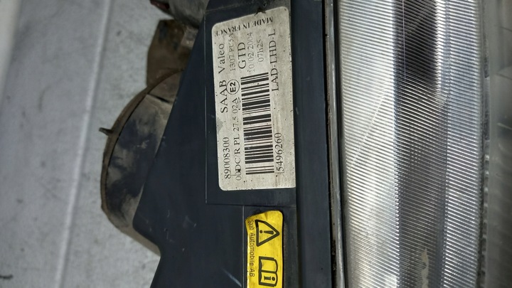 фото №4, Фара лівий saab 9-5 04r універсал ксенон