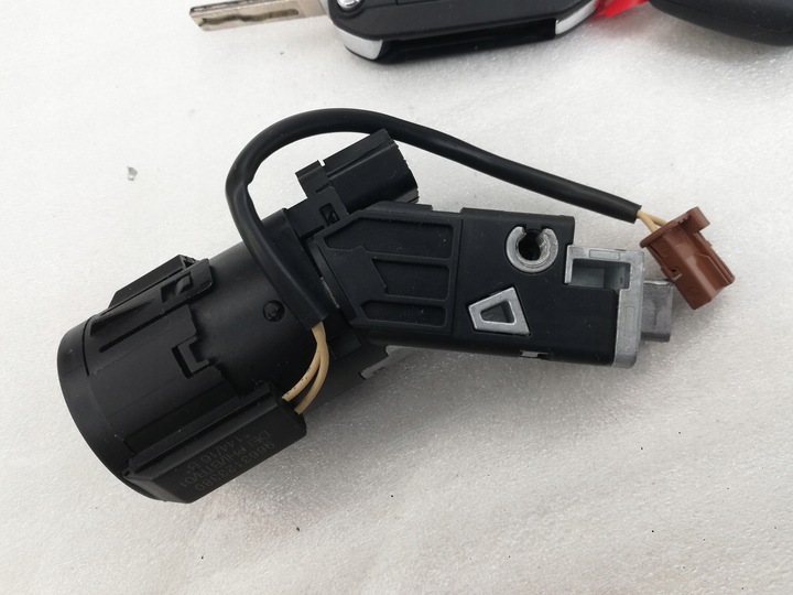 фото №6, Peugeot 308 t9 замок запалювання 2x ключ