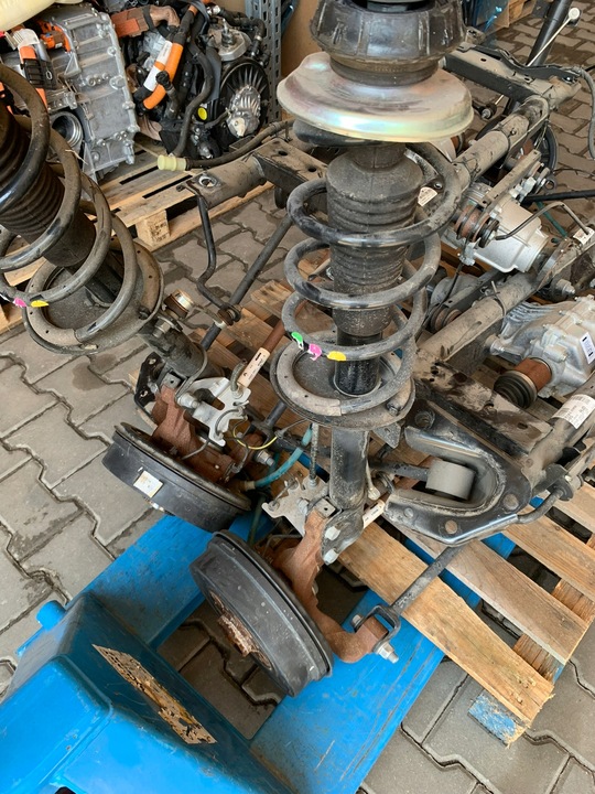 фото №12, Dacia duster ii 4x4 1.5 dci підрамник задні візок зад 554032052r 554039483r