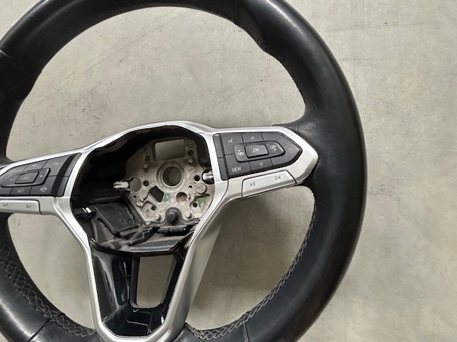 фото №10, Vw t6 t6.1 руль кожаный мультифункция круиз-контроль