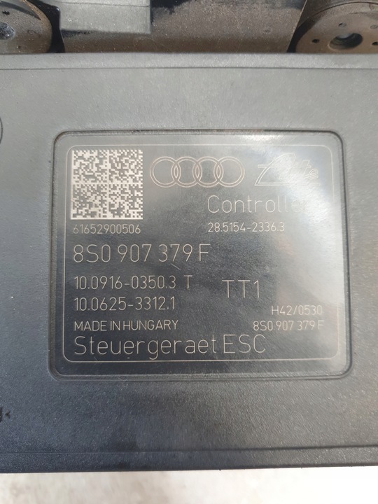 фото №5, Audi tt 8s 2.0tdi насос abs 8s0907379f