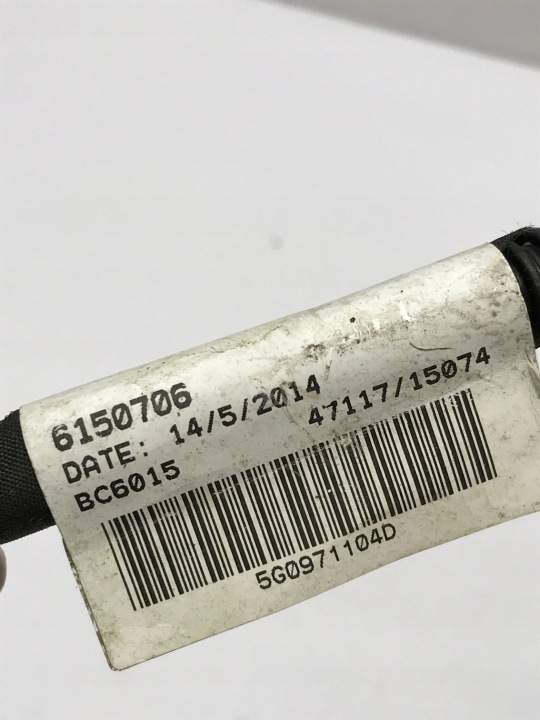 фото №6, Vw golf vii жгут бампера зад 4 pdc 5g0971104d