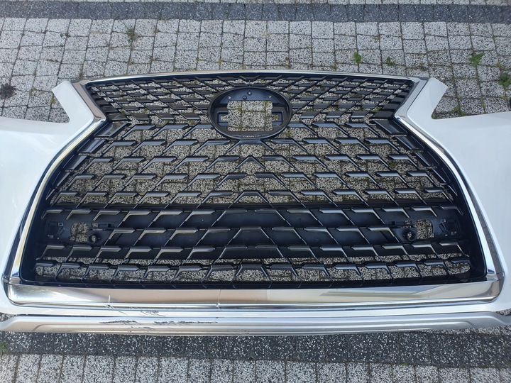 фото №13, Lexus rx rx450 iv рестайлинг 085 бампер переднее решётка радиатора решётка хром решётка перед