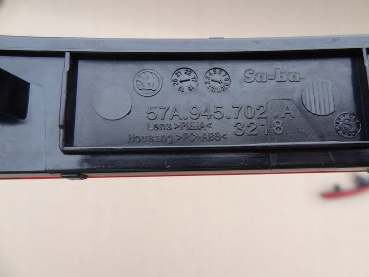 фото №7, Права лампа led бампер зад 57a945702a 575945701k skoda karoq