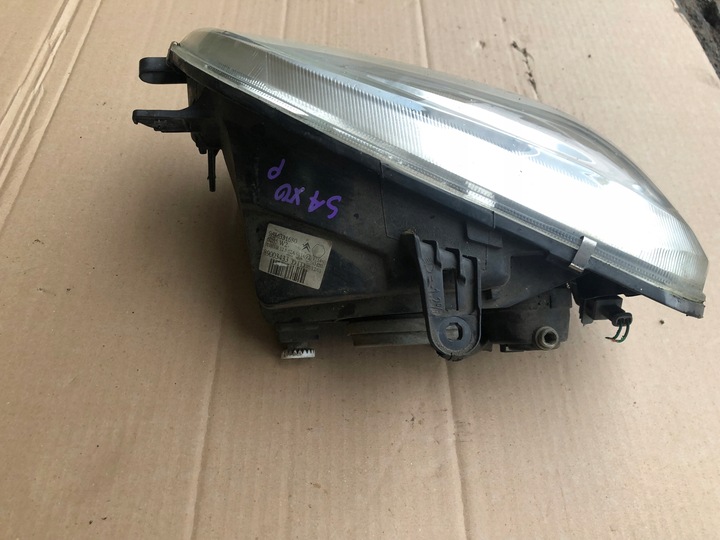 фото №8, Правая передняя лампа citroen saxo vts 3d 99-04 9636331680