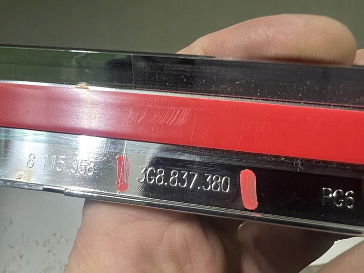 фото №8, Планка двері хром правий перед vw arteon 3g8 17-