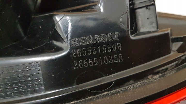 фото №9, Лампа зад ліва renault clio v led 5d