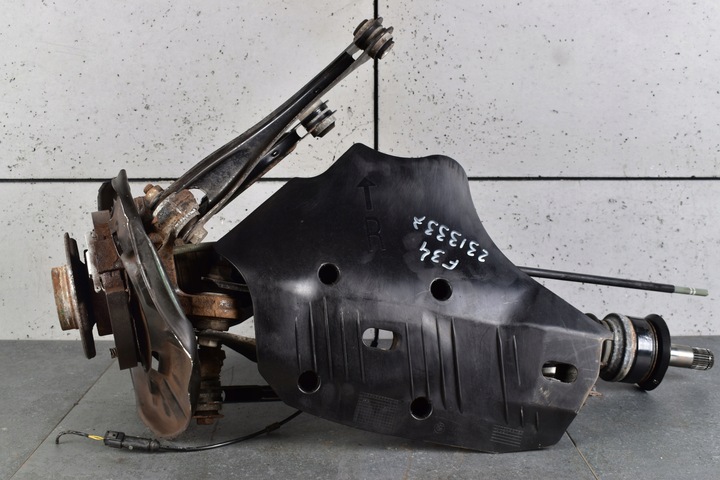 фото №9, Bmw 3 f34 поворотный кулак правая задняя правые зад рычаг подвешивание полуось n20