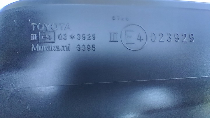 фото №12, Дзеркало праві toyota rav4 iv 13-18 9-pin 4u5