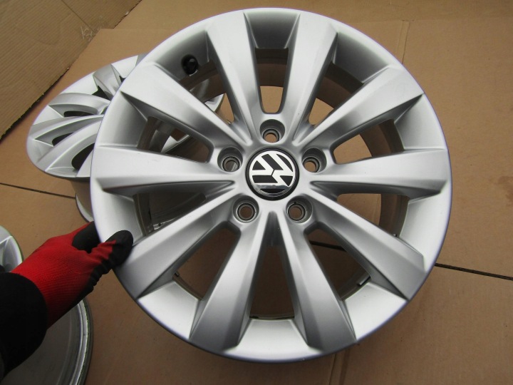 фото №16, Диски 16 vw touran caddy jetta golf v vi vii passat b5 b6 b7 b8 skoda seat