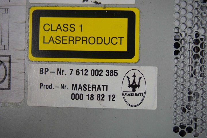 фото №13, Команд радио cd 7612002385 188212 maserati quattroporte v европа