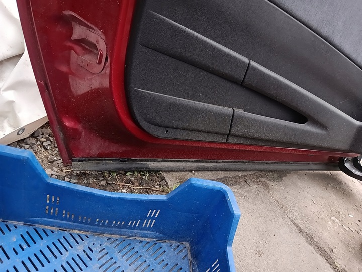 фото №6, Citroen c8 двері зсувні ліві скло боковина оббивка ролета ручка exqd