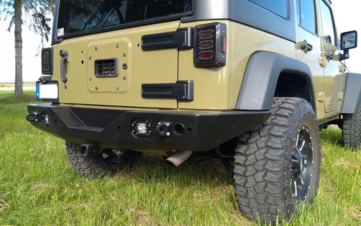 фото №7, Jeep wrangler jk бампер сталевий зад задній rtech