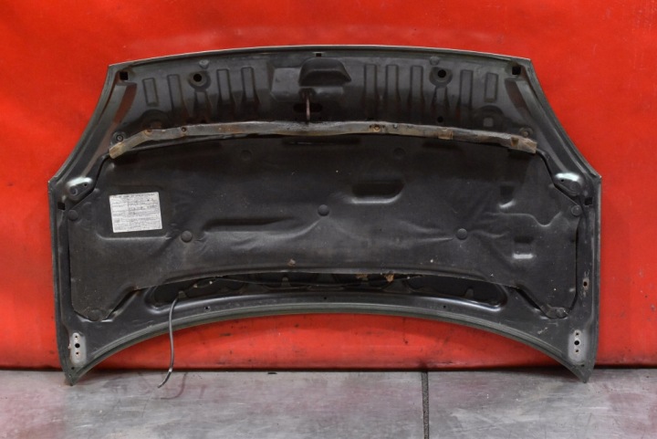 фото №10, Капот крышка двигателя зелёная daihatsi sirion 1 i m100 98-01