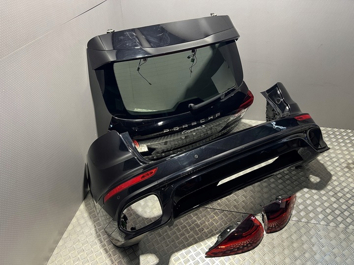 фото №11, Кришка кришка багажника зад porsche cayenne s ii 7p5 рестайлінг 2014-2017 lc9x