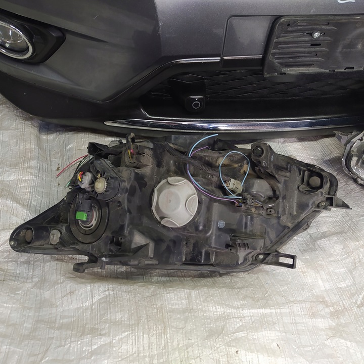 фото №6, Nissan x-trail t32 бампер капот лампи перед 4xpdc