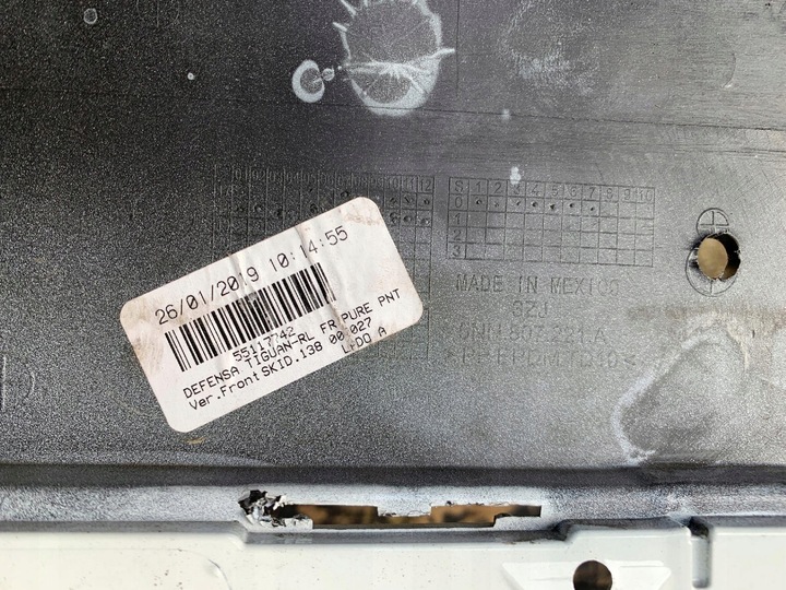 фото №6, Vw tiguan ii r-line 16- бампер переднє перед 5nn