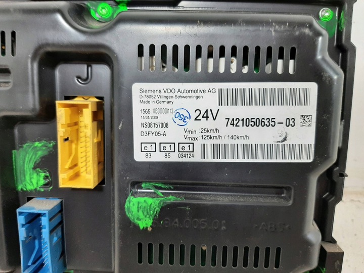 фото №8, Renault premium dxi450 euro5 10837cm3 08r спидометр приборы 7421050635-03