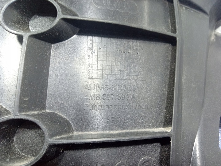 фото №5, Audi rsq8 4m8 кріплення ковзун бампера зад праві 4m8807394a