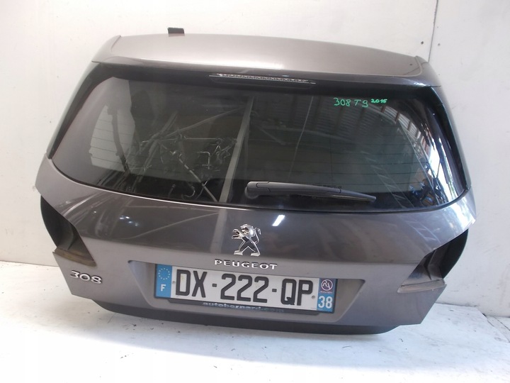 фото №7, Peugeot 308 t9 крышка багажника комплектная kksd