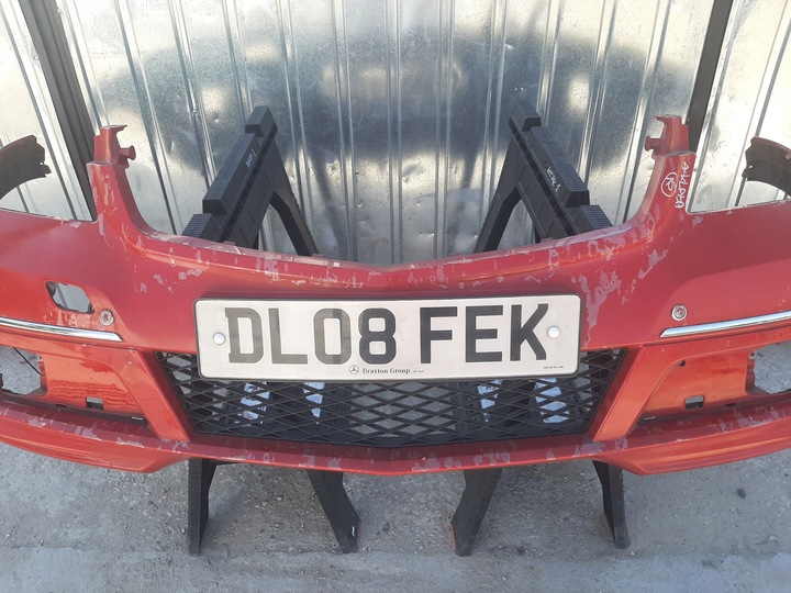 фото №7, Бампер перед mercedes a-klasa w169 рестайлінг 2008-2012 колір 589 хромовані елементи