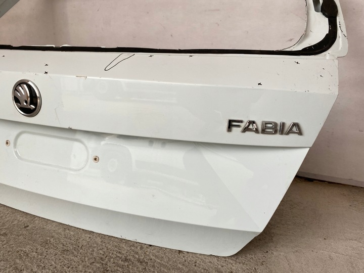 фото №6, Skoda fabia iii hb monte carlo крышка багажника зад
