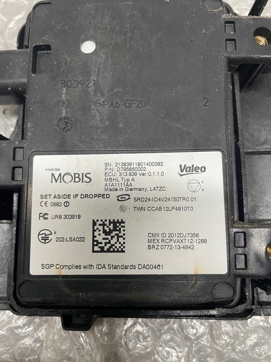 фото №5, Радар датчик hyundai tucson iii 95821-d7002