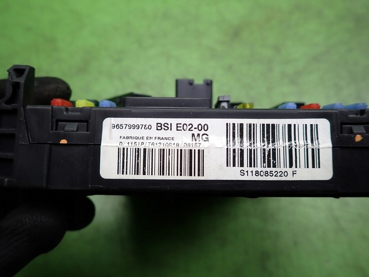 фото №4, Модуль bsi citroen xsara picasso i fl 1.6 b 06r 9657999780 s118085220f e02