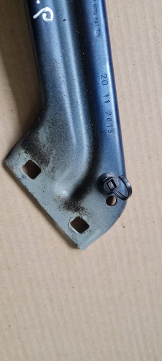 фото №6, Sq5 q5 8r рестайлінг кронштейн тримач кріплення крила лівий перед 8r0821135