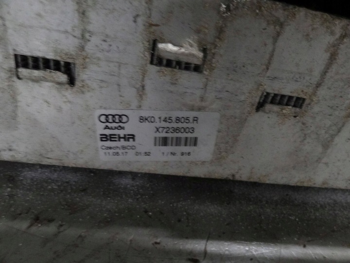 фото №14, Audi a5 8t 8f 11 купе 2.0 tfsi pas перед з chłodnicami комплект 8k0145805r