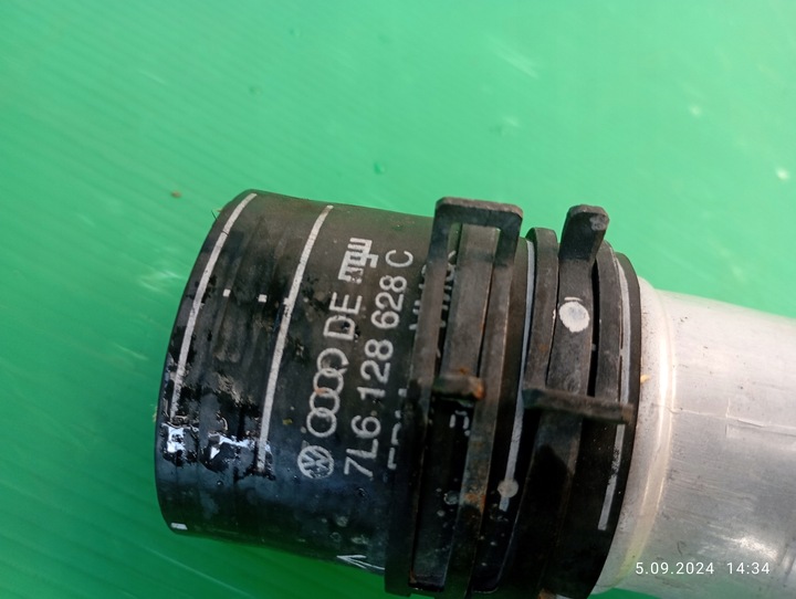 фото №9, Труба повітропровід повітря інтеркулер vw porsche audi 7p6129572