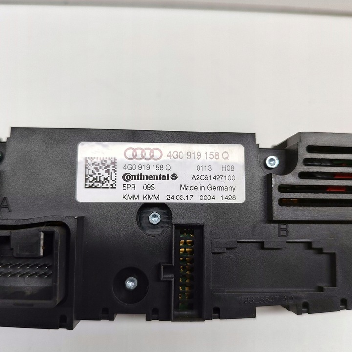 фото №7, Audi a7 s7 4g 2017 переключатель / выключатель воздуховод вентилятор