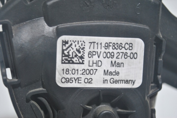 фото №4, Педаль потенциометр газа transit connect mk1 7t11-97836-cb