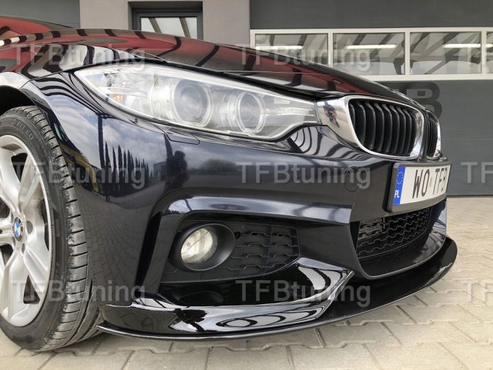 фото №7, Спойлер накладка дифузор перед флапси bmw f36 f32 f33 м-пакет tfb тюнінг