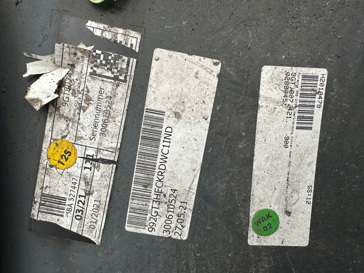 фото №11, Бампер зад задній porsche carrera 911 992 9gt gt3 9gt807421 + спойлер повний