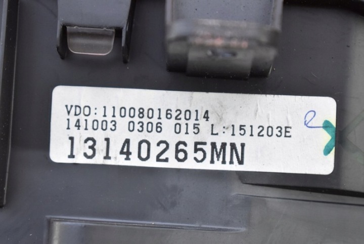 фото №9, Панель приладів eu 13140265mn opel meriva a 1.7 cdti 100 km 02-10
